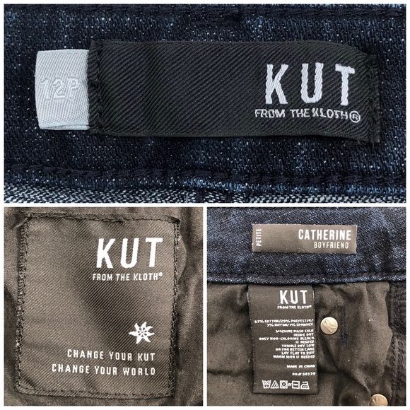KUT // KLOTH Petite "Catherine" Boyfriend Jean - Picture 12 of 13